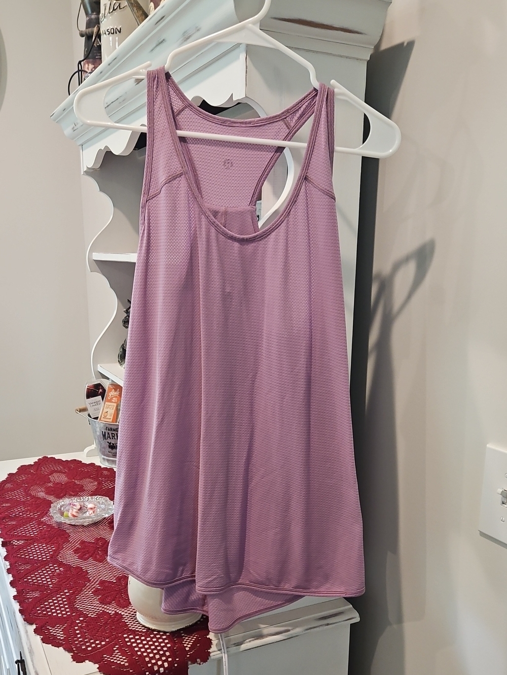 lululemon athletica Lavender/Purple Racerback Tank Top